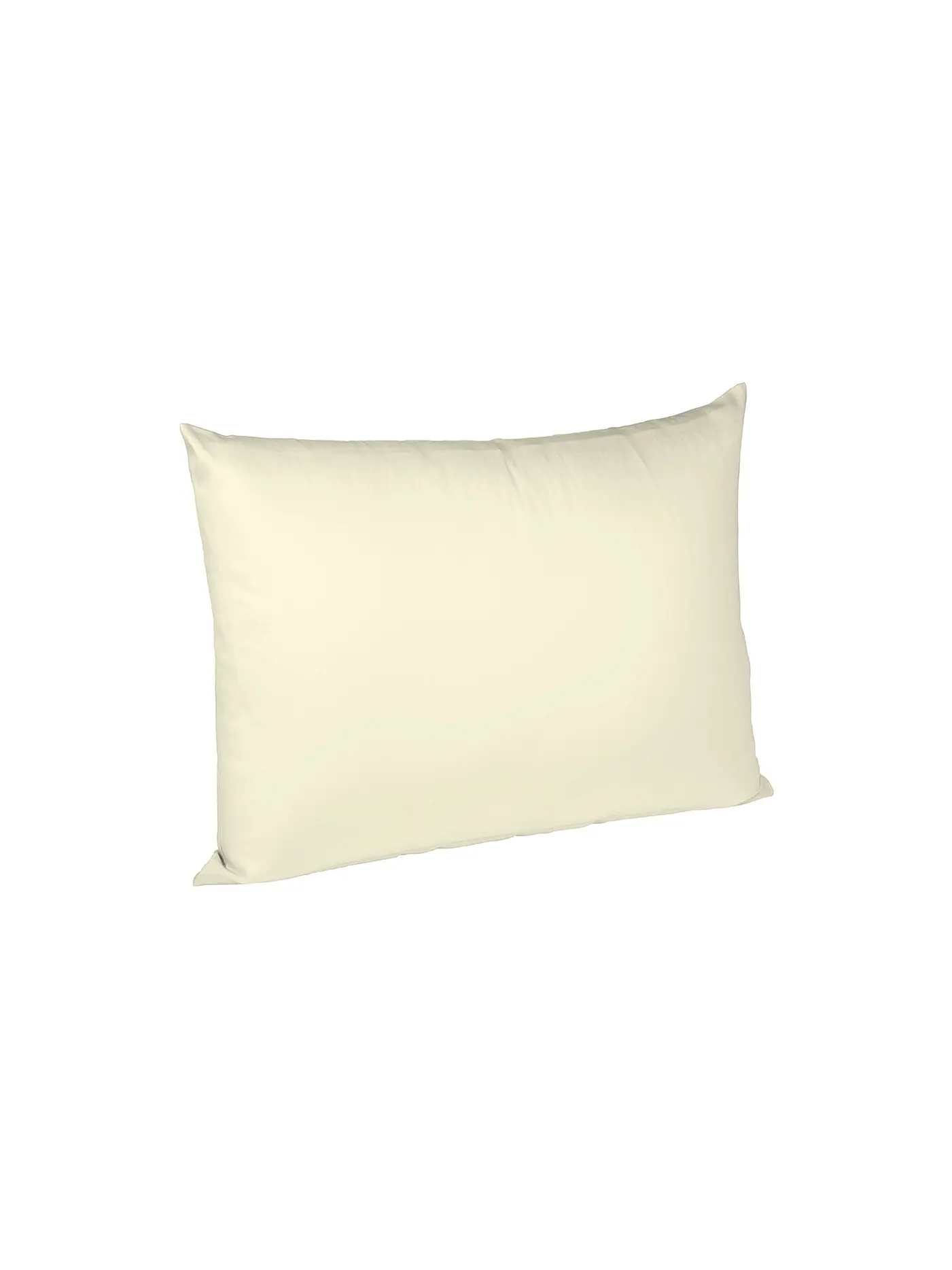 FLEURESSE | Interlock Jersey Kissenbezug 40x60cm Weiss | beige